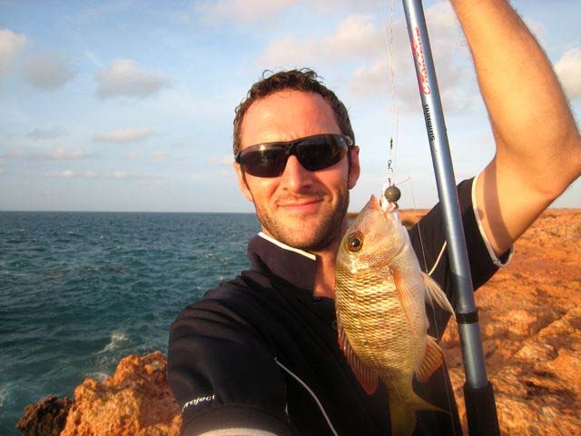 I think that this fish is actually a Lethrinid or emperor but this one is supposed to be a species from the east coast.