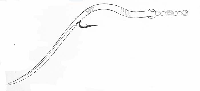 These antique simple lures took massive bags of pollack and bass and no doubt would still catch their share today - but NOT weedless.