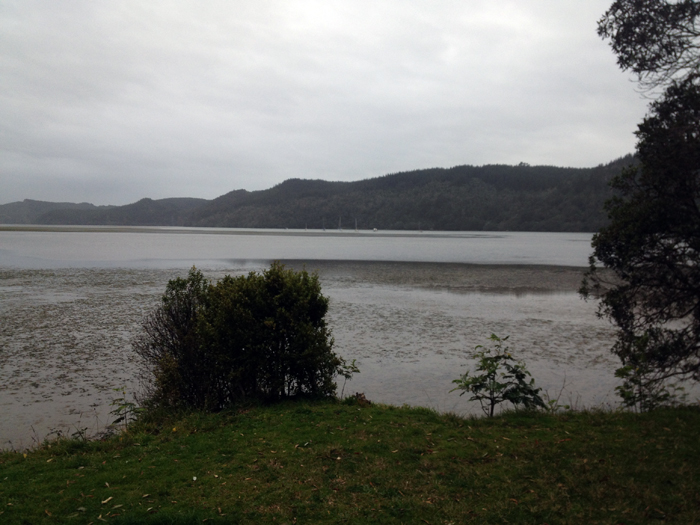 Not the pleasantest conditions for a spot of spinning.