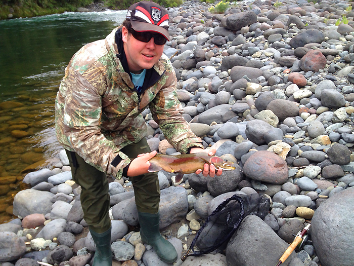 This time with a Blue Pool rainbow.